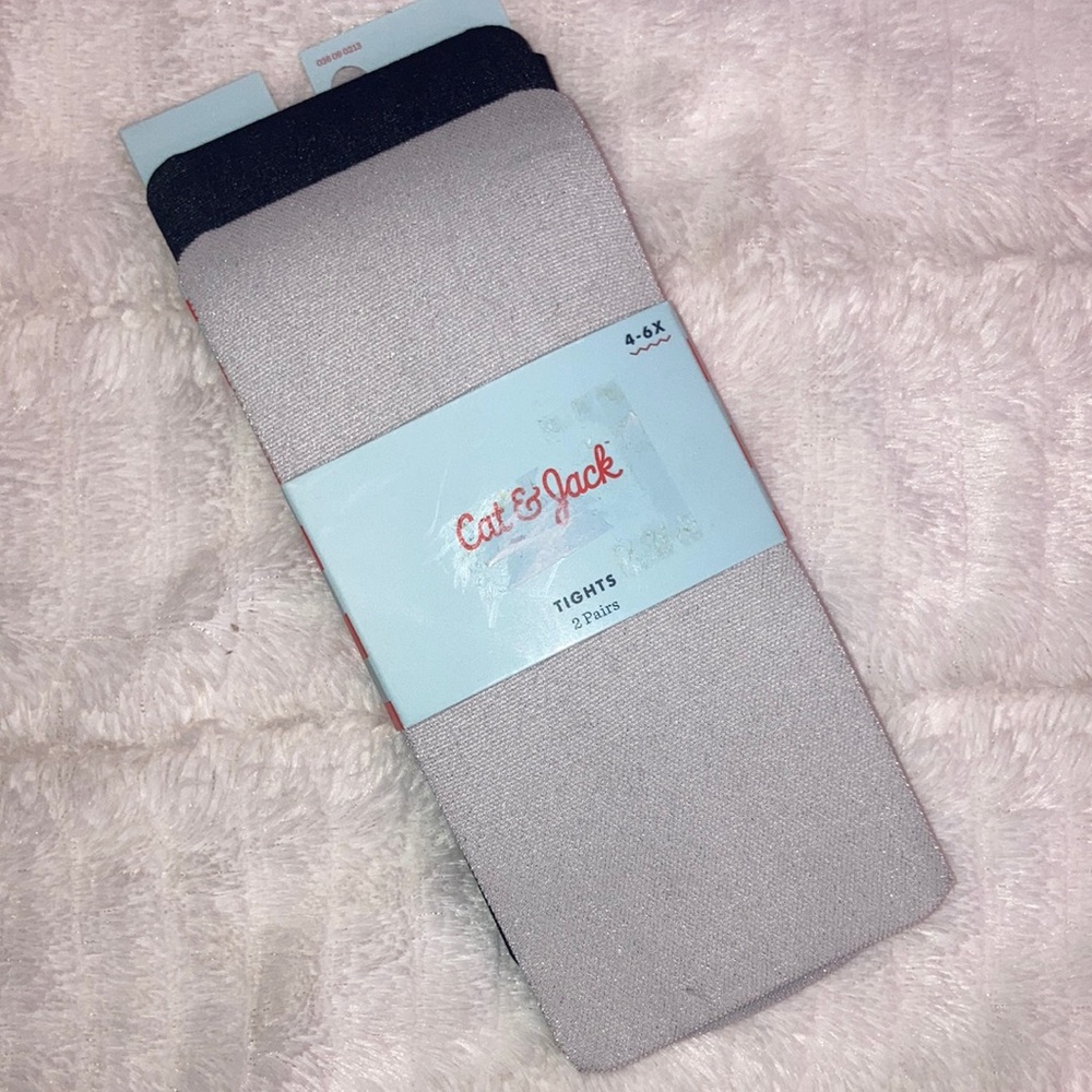 10/$13 NWT Cat and Jack Tights 4-6X